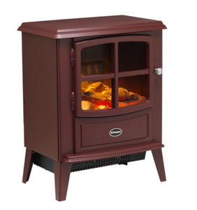 Dimplex BFD20BRG Brayford Burgandy Optiflame Electric Stove Fire