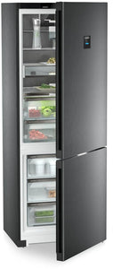 Liebherr Peak CBNbsc778i Freestanding Black Steel Frost Free Fridge Freezer