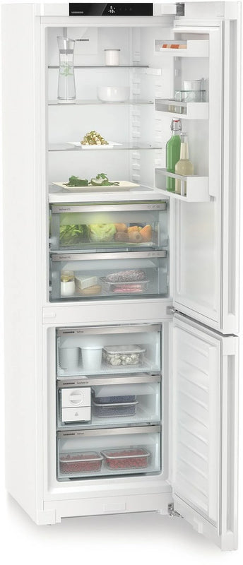 Liebherr Plus CBNc5723 Freestanding 70/30 White Frost Free Fridge Freezer