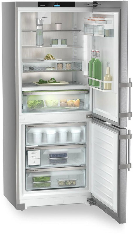 Liebherr Prime CBNsdc765i Freestanding Stainless Steel 70/30 Frost Free Fridge Freezer