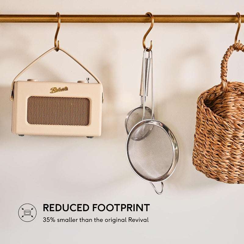 Roberts Radio Revival Uno BT DAB Radio | Pastel Cream