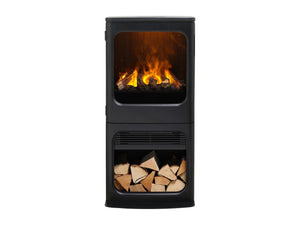 Dimplex Mapleton 100 Optimyst Electric Stove Fire with Log Store