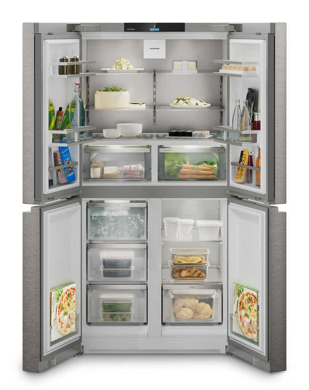 Liebherr MBSDDI9024 BioFresh Stainless Steel Plumbed American Fridge Freezer