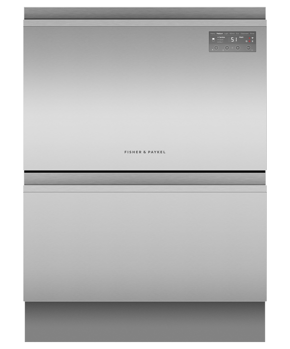 Fisher & Paykel DD60D2HNX9 Series 7 Integrated Double DishDrawer™ Dishwasher