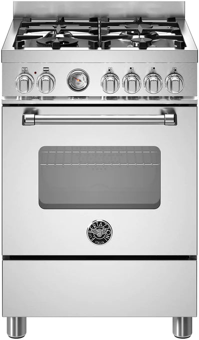Bertazzoni MAS64L1EXC Freestanding Dual Fuel Cooker - DB Domestic Appliances