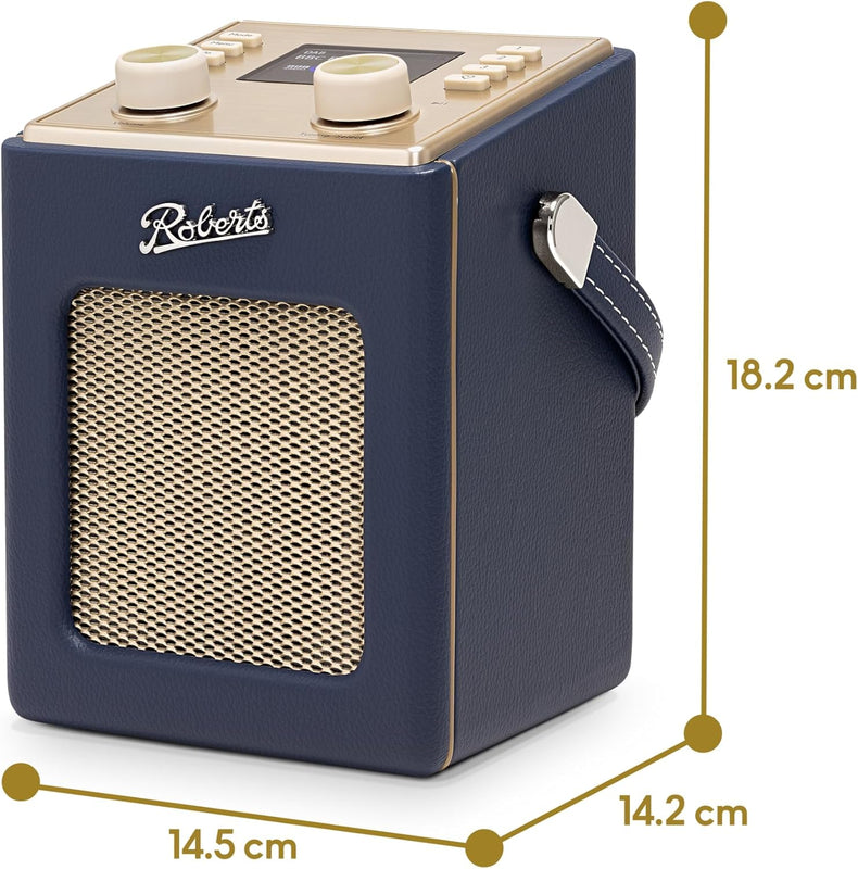 Roberts Radio Revival Mini 2 DAB Radio | Midnight Blue