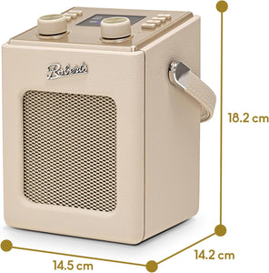 Roberts Radio Revival Mini 2 DAB Radio | Pastel Cream