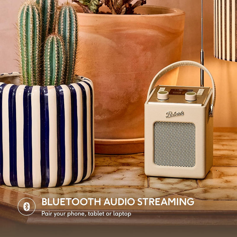Roberts Radio Revival Mini 2 DAB Radio | Pastel Cream