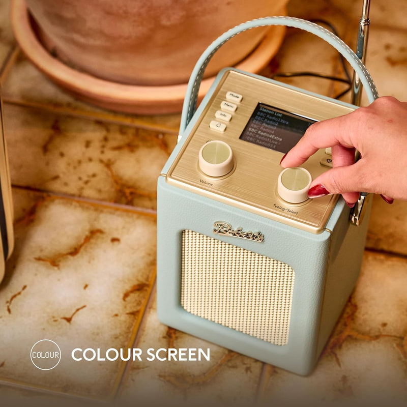 Roberts Radio Revival Mini 2 DAB Radio | Duck Egg