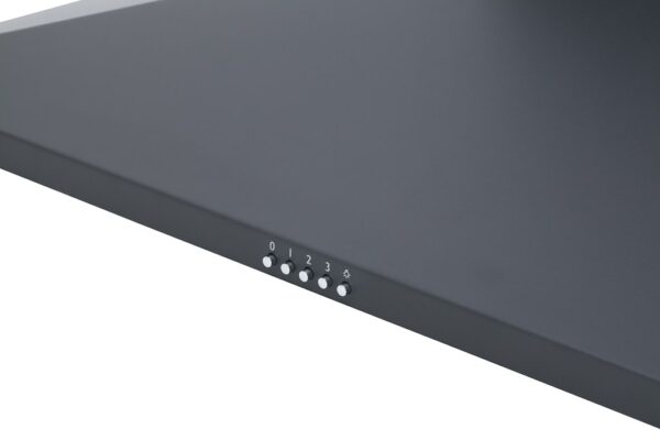 Montpellier MH1000BK 100cm Chimney Hood Black