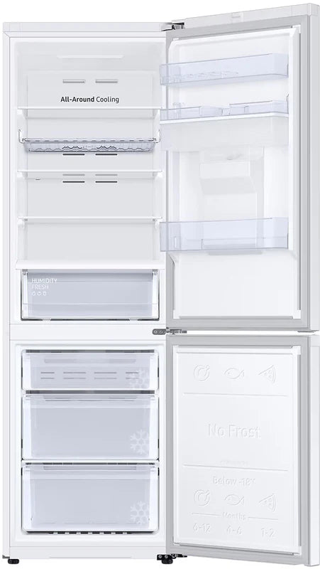 Samsung RB34C632EWW Freestanding 70/30 White Fridge Freezer