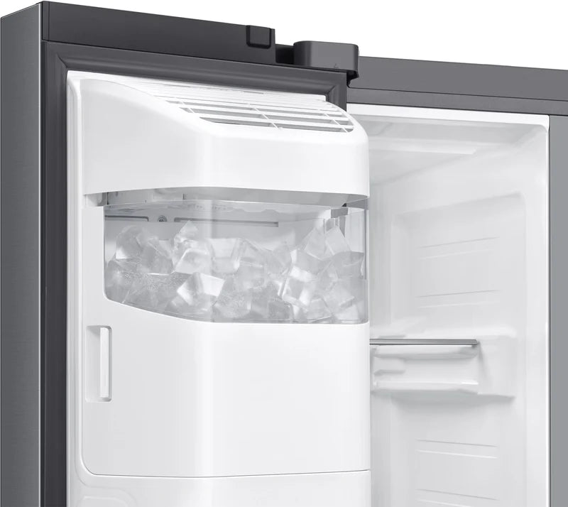 Samsung Series 6 SpaceMax RS70F64KDTEU Silver Plumbed American Fridge Freezer