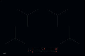 AEG SO84IA0SIB 80cm 4 Zone Induction Hob