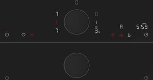 Neff N90 T69FUV4L0 90cm Black Induction Hob