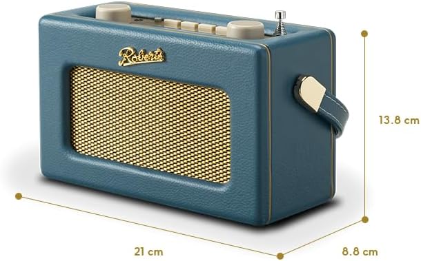 Roberts Radio Revival Uno BT DAB Radio | Teal Blue