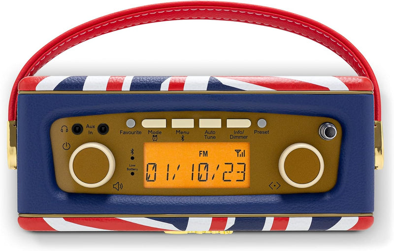 Roberts Radio Revival Uno BT DAB Radio | Limited Edition Union Jack