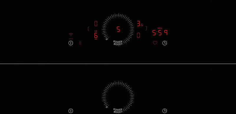 Neff N70 V58PHQ4C0 80cm Black Vented Hob