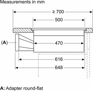 Neff N70 V58PHQ4C0 80cm Black Vented Hob