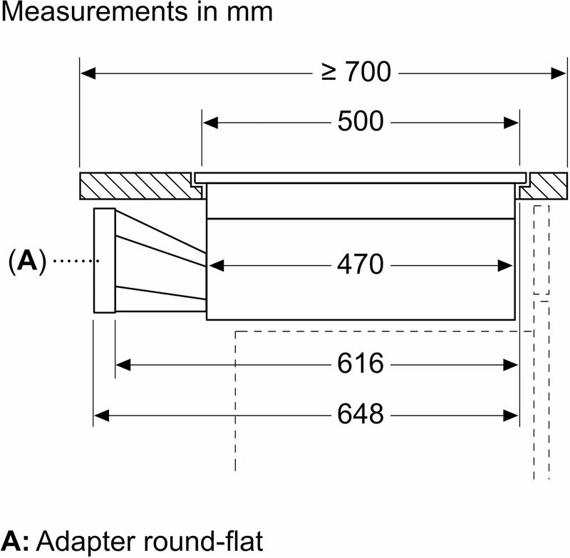 Neff N70 V58PHQ4C0 80cm Black Vented Hob