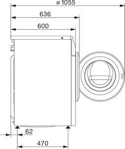 Miele WEB685 8kg 1400rpm White Washing Machine