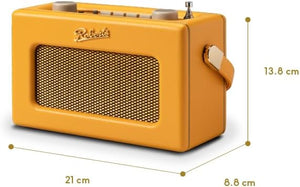 Roberts Radio Revival Uno BT DAB Radio | Sunburst Yellow