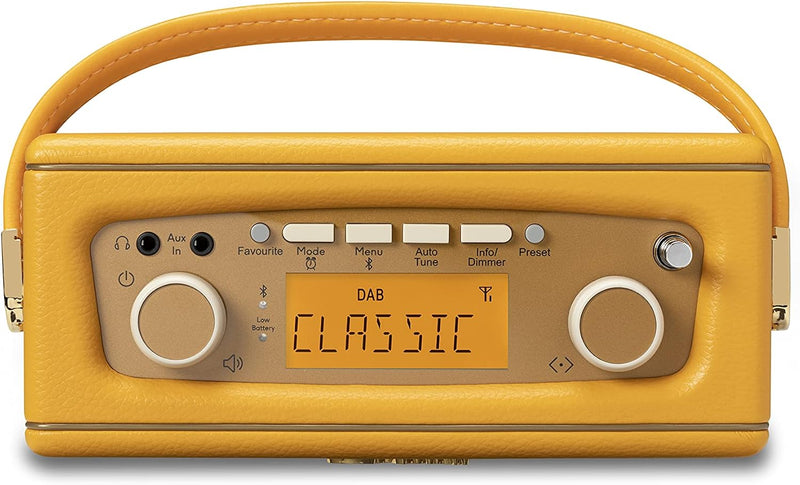 Roberts Radio Revival Uno BT DAB Radio | Sunburst Yellow
