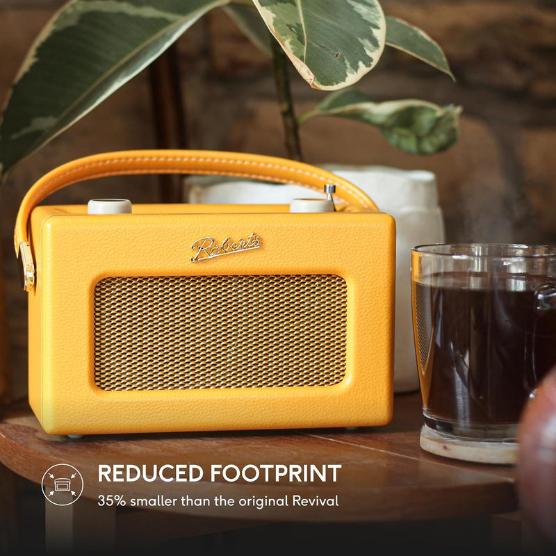 Roberts Radio Revival Uno BT DAB Radio | Sunburst Yellow