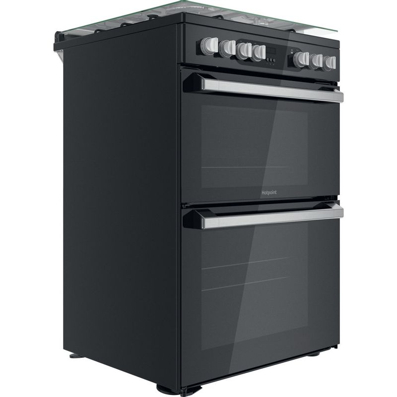 Hotpoint HDM67G9C2CSB Freestanding Dual Fuel Cooker