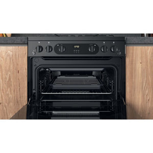 Hotpoint HDM67G0CMB Freestanding Gas Cooker - DB Domestic Appliances