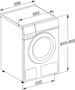Miele WED325WCS Washing Machine - DB Domestic Appliances