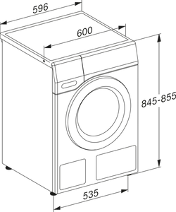 Miele WCA020 Washing Machine - DB Domestic Appliances