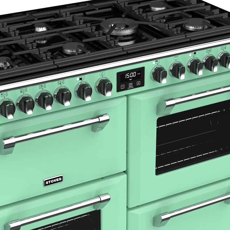 Stoves Richmond Deluxe S1100EI 110cm Induction Range Cooker 444410990 Mojito Mint