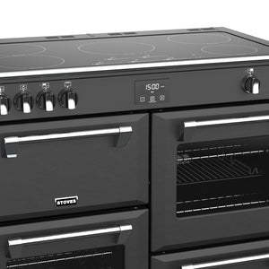 Stoves Richmond Deluxe S1000EI 100cm Induction Range Cooker 444410950 Anthracite Grey