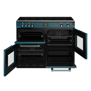 Stoves Richmond Deluxe S1100EI 110cm Induction Range Cooker 444410994 Kingfisher Teal
