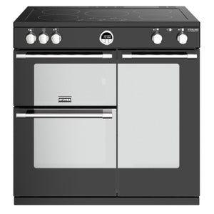 Stoves Sterling Deluxe S900EI 90cm Induction Range Cooker 444444939 Black - DB Domestic Appliances