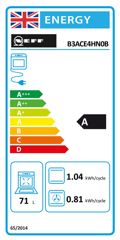 Neff B3ACE4HN0B Built In Electric Single Oven - DB Domestic Appliances