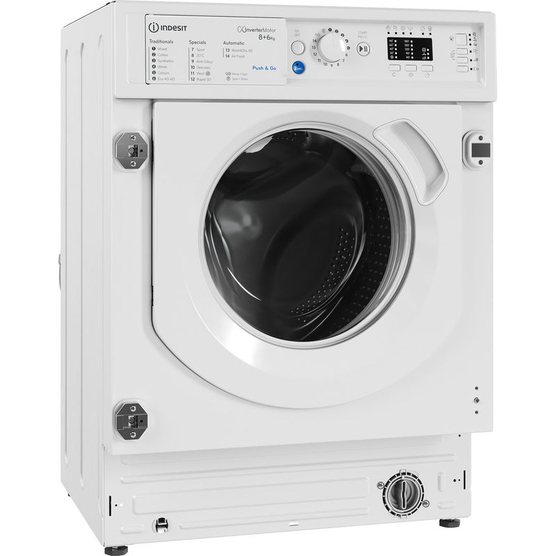 Indesit BIWDIL861284 Integrated Washer Dryer