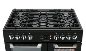 Leisure Cuisinemaster 90cm Dual Fuel Range Cooker Black