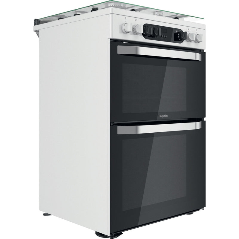 Hotpoint HDM67G9C2CW Freestanding Dual Fuel Cooker - DB Domestic Appliances