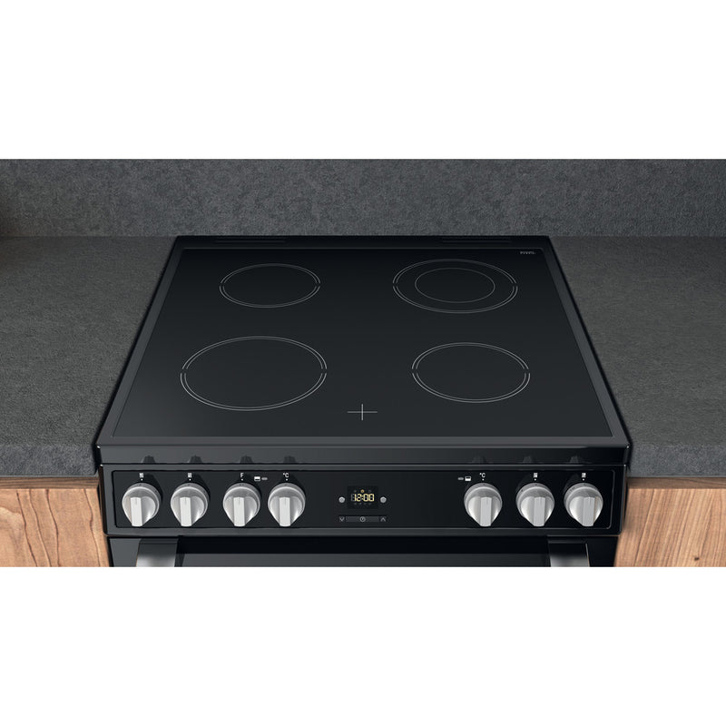 Hotpoint HDT67V9H2CB Freestanding Electric Cooker - DB Domestic Appliances