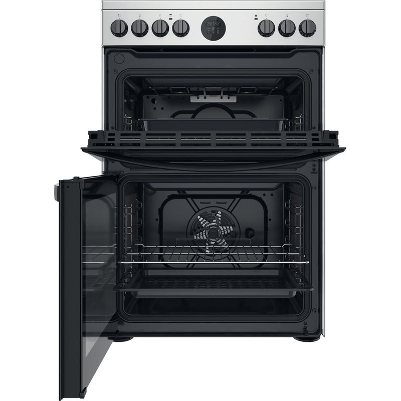 Indesit ID67V9HCXUK Freestanding Electric Cooker