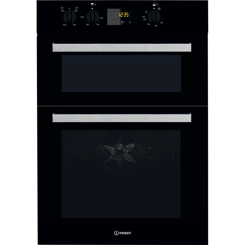 Indesit IDD6340BL Built In Electric Double Oven