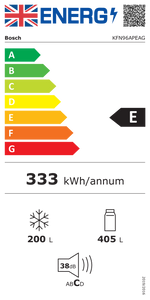 Bosch KFN96APEAG American Fridge Freezer - DB Domestic Appliances