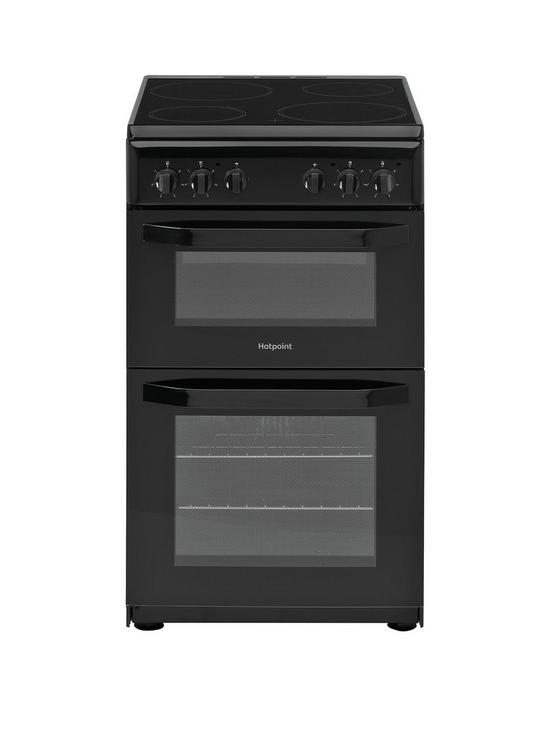 Hotpoint HD5V92KCB Freestanding Electric Cooker