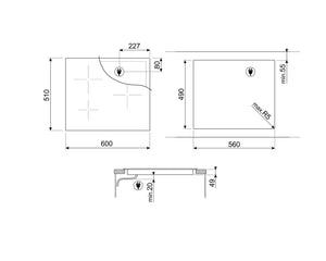 Smeg SI2M7643DW Induction Hob - DB Domestic Appliances
