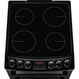 Zanussi ZCV46250BA Freestanding Electric Cooker