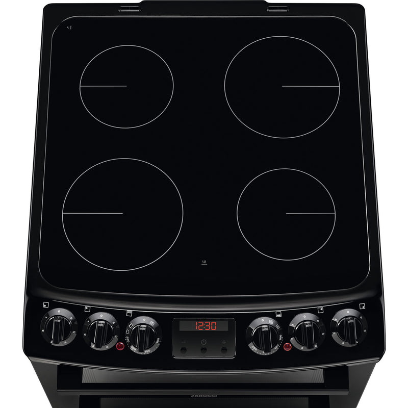 Zanussi ZCV46250BA Freestanding Electric Cooker - DB Domestic Appliances