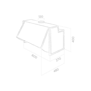 Elica INT-LED-SP 600cm Integrated Hood - DB Domestic Appliances