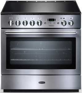 Rangemaster Professional Plus FX 90cm Induction Range Cooker Stainless Steel with Chrome