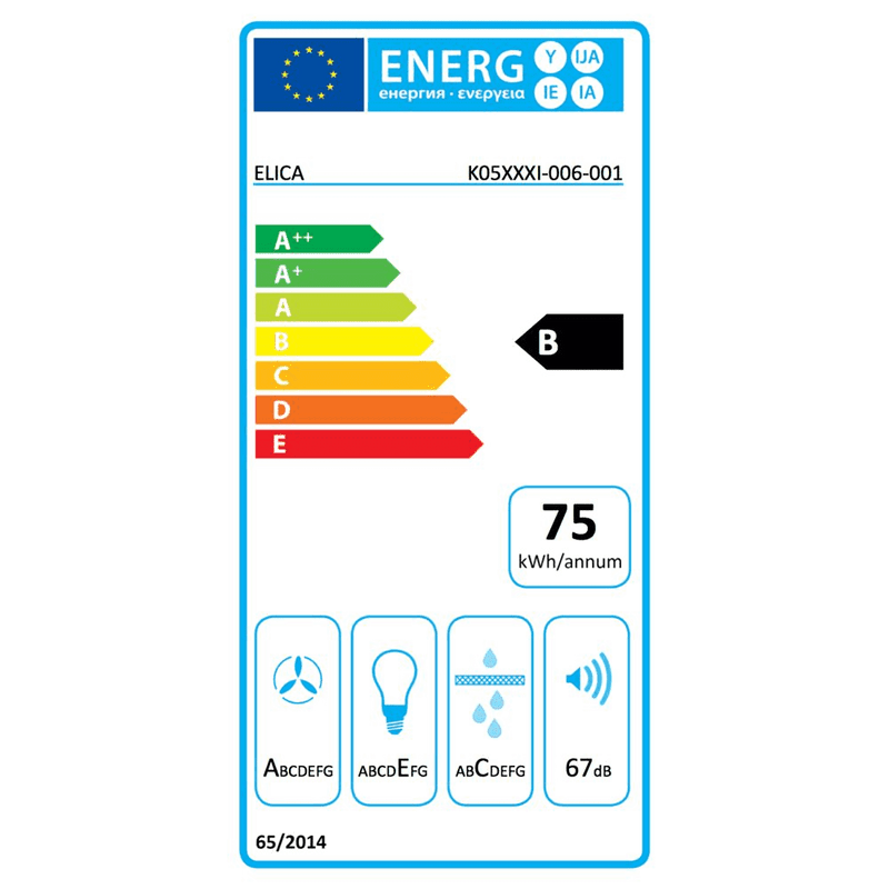 Elica JUNO-SS 492cm Ceiling Cooker Hood - DB Domestic Appliances